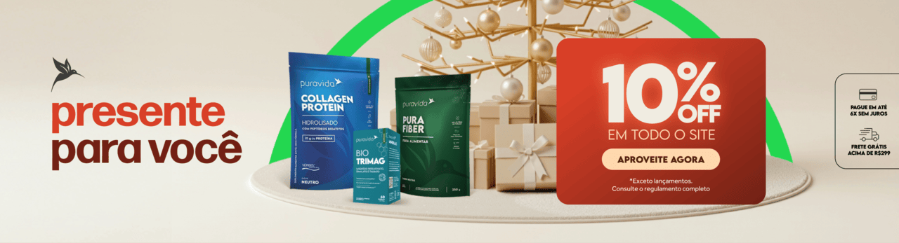 PRESENTE PARA VOCÊ - Banner home