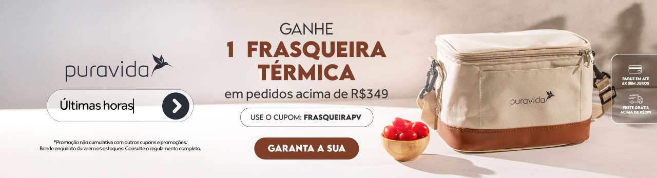 COMPRE E GANHE Frasqueira ultimas horas - Banner home