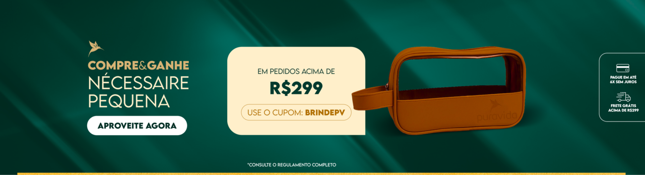 COMPRE E GANHE NECESSAIRE P - Banner home