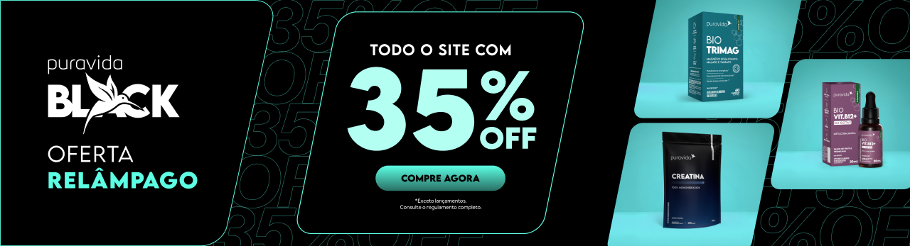 PURAVIDA BLACK - OFERTA RELÂMPAGO - Banner home