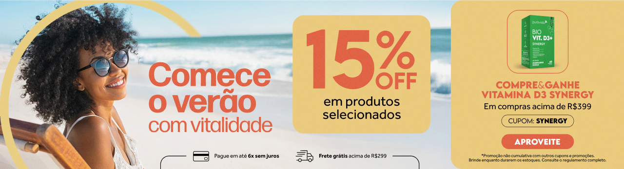 VERÃO COM VITALIDADE - Banner home